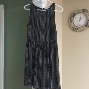 Loft polka dot dress